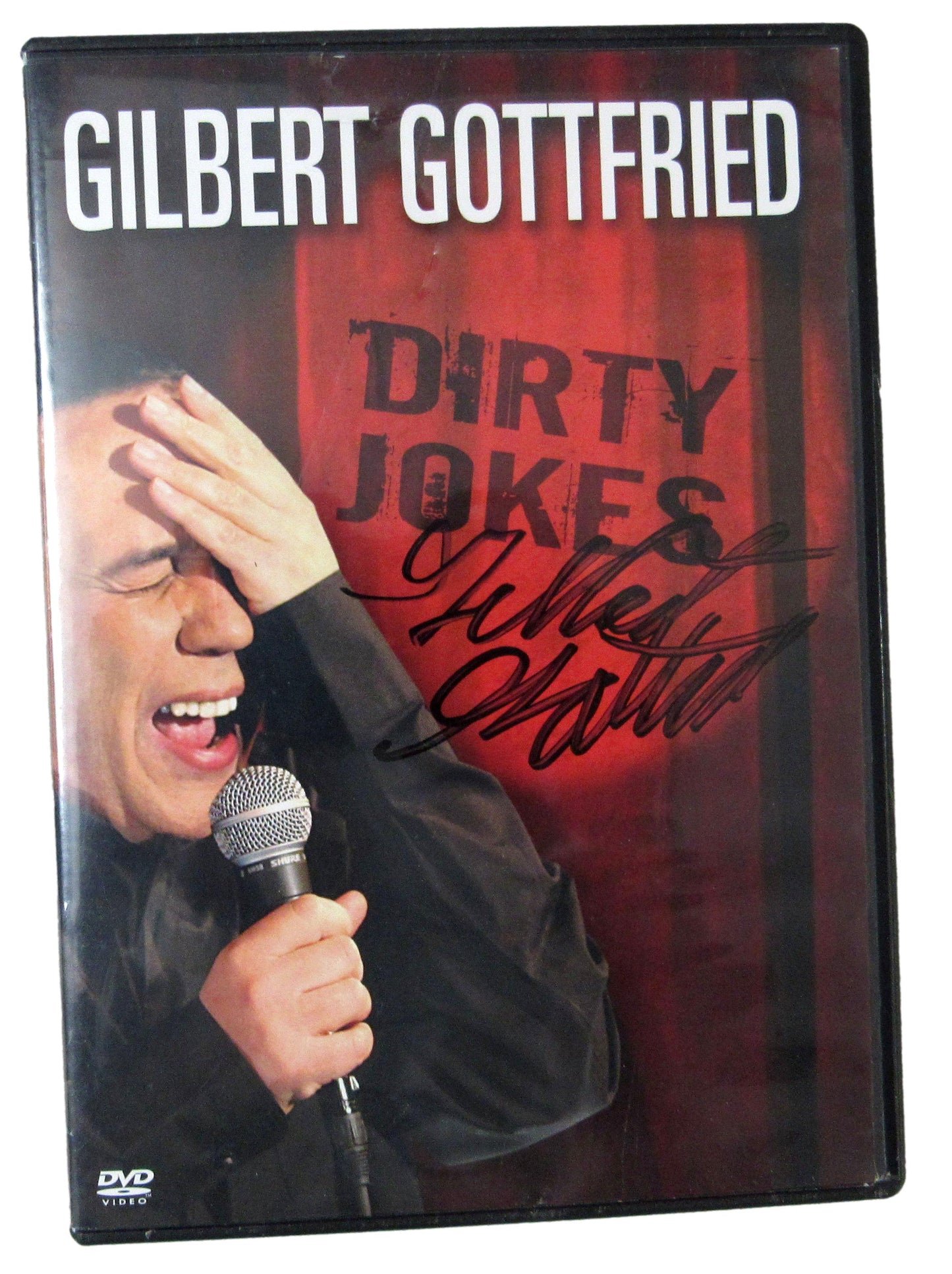 Gilbert Gottfried Signed/Autographed CD Case w/ CD "Dirty Jokes" PSA/DNA 200203