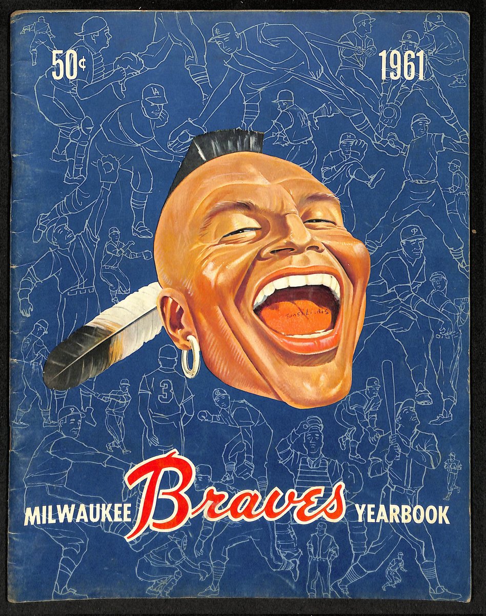 1961 Milwaukee Braves Baseball Yearbook 200602
