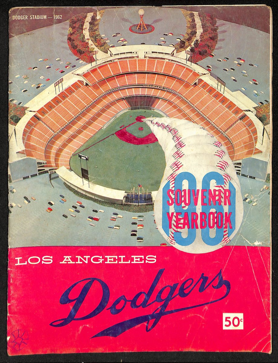 1961 Los Angeles Dodgers Baseball Yearbook 200610