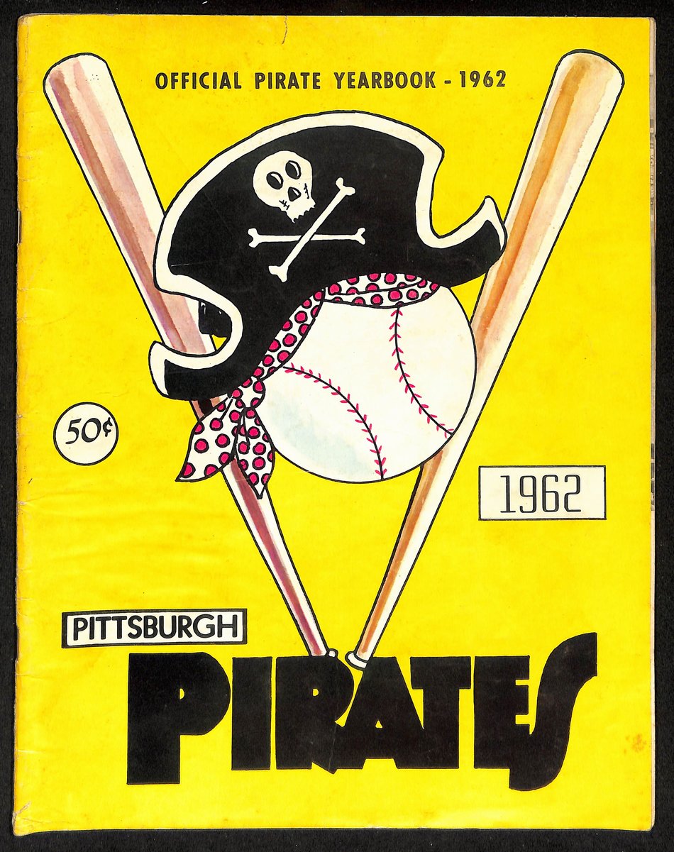 1962 Pittsburgh Pirates Baseball Yearbook 200611