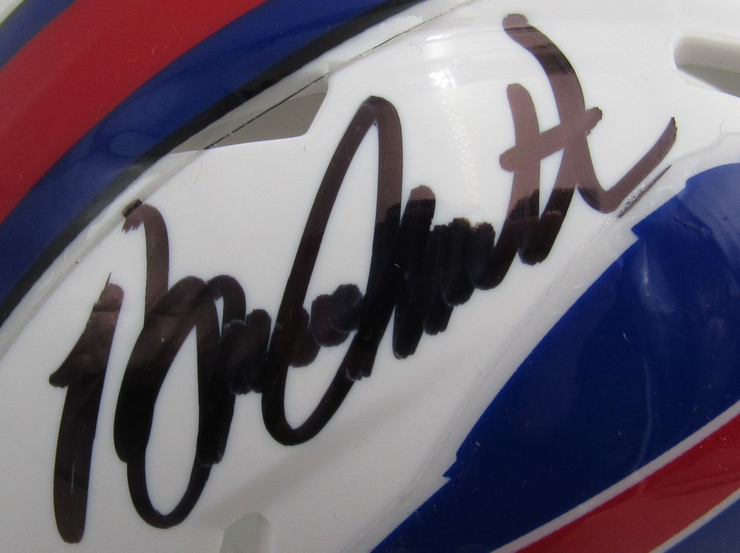 Bruce Smith HOF Signed/Autographed Buffalo Bills Speed Mini Helmet JSA 200209