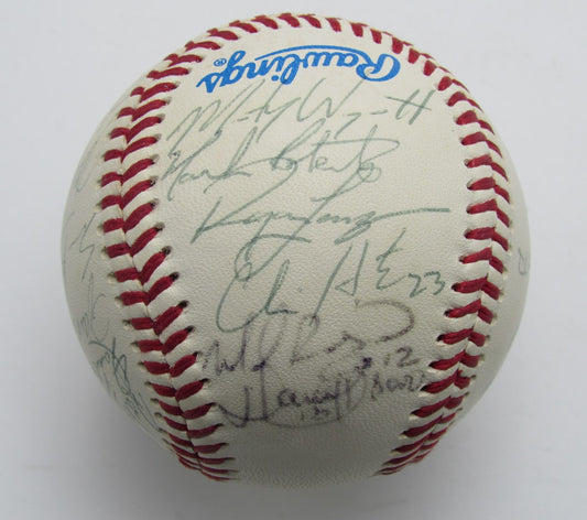 2000 White Sox Birmingham Barons Team Multi-Signed/Auto (22) OAL Baseball 196349