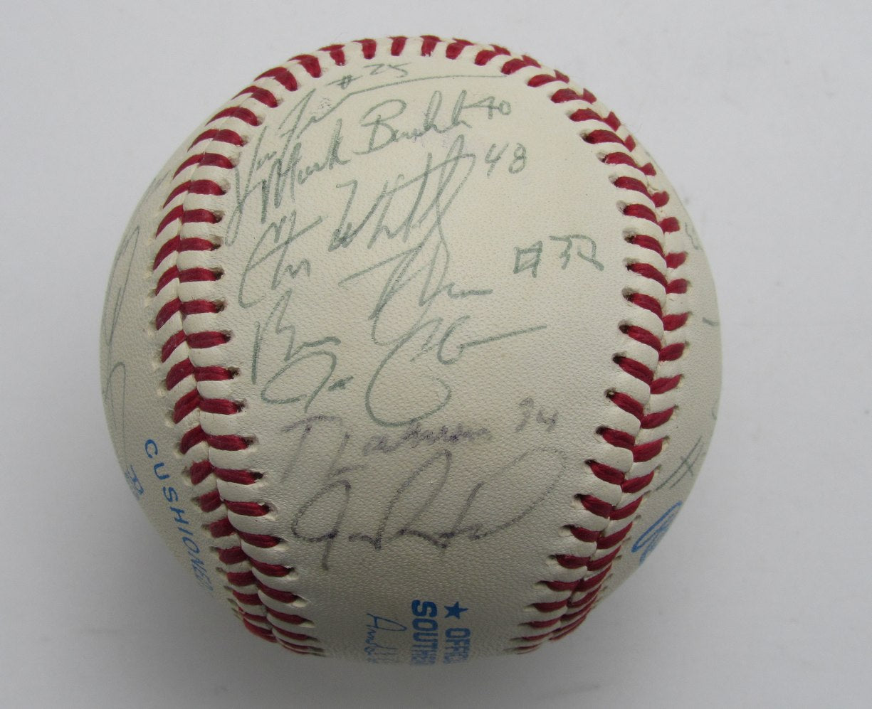2000 White Sox Birmingham Barons Team Multi-Signed/Auto (22) OAL Baseball 196349
