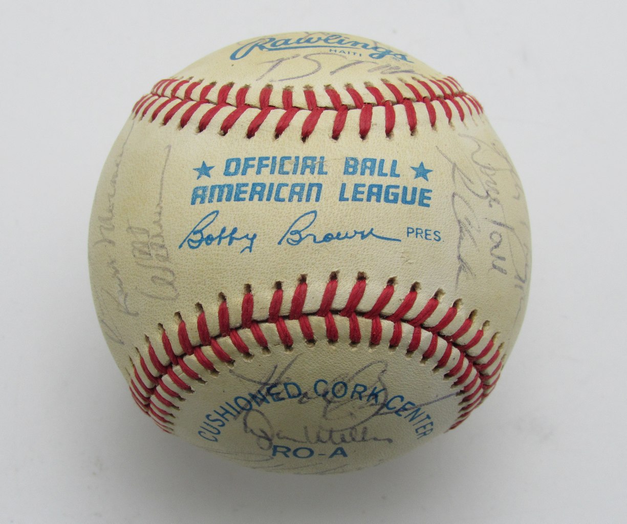 1988 Chicago White Sox Team Multi-Signed/Autographed (30) OAL Baseball 196352