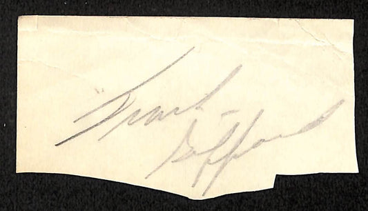 Lot of 6 1950s New York  Football Giants Signed/Autographed Paper Items 200716