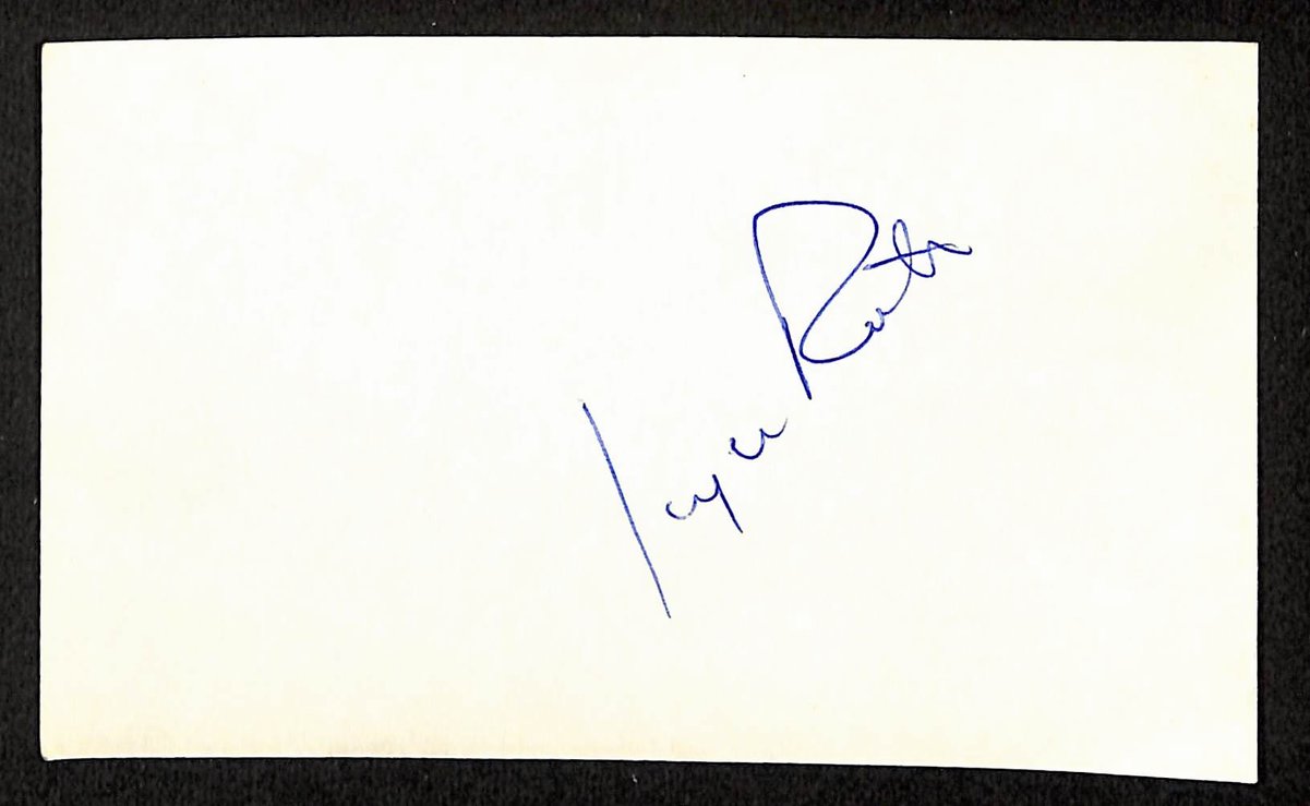 Lot of 6 1950s New York  Football Giants Signed/Autographed Paper Items 200716