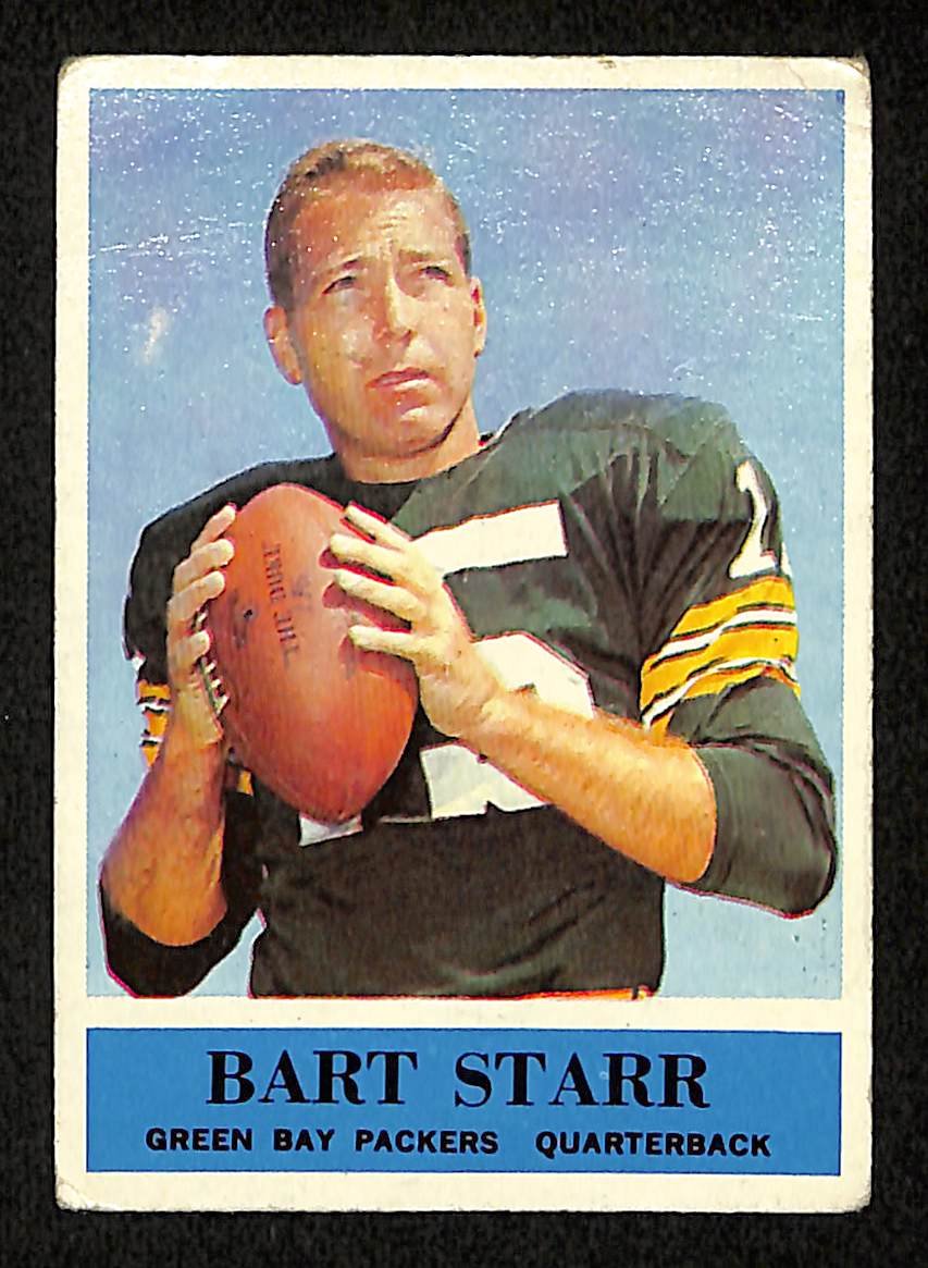 Bart Starr 1964 Philadelphia Football Card #79 Green Bay Packers 200710