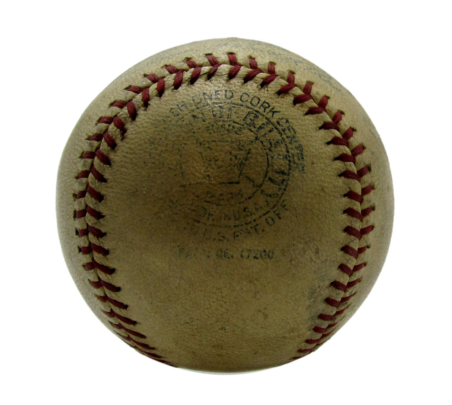 Babe Ruth Signed/Inscribed 1941 OAL Baseball w/Pictures Yankees PSA/DNA 200207