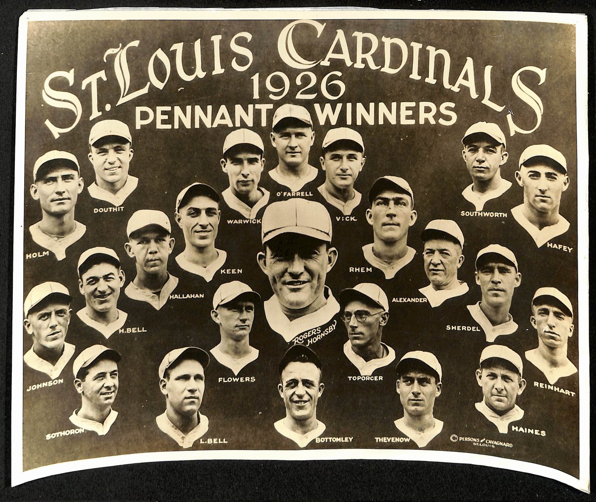 1926 St. Louis Cardinals Vintage 8x10 Team Photo Baseball Pennant Winners 200714