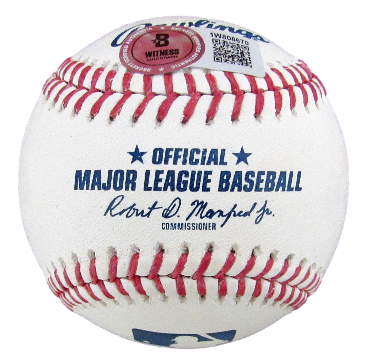 Mason Miller Signed/Inscribed OML Baseball Oakland A's Beckett 200920