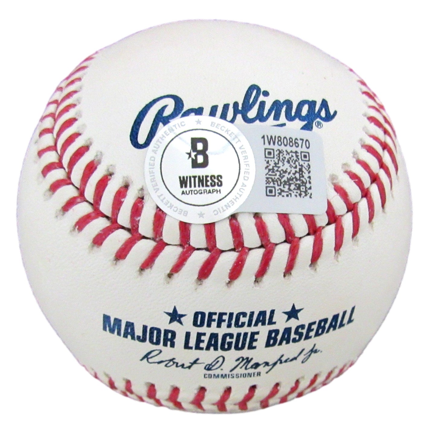 Mason Miller Signed/Inscribed OML Baseball Oakland A's Beckett 200920