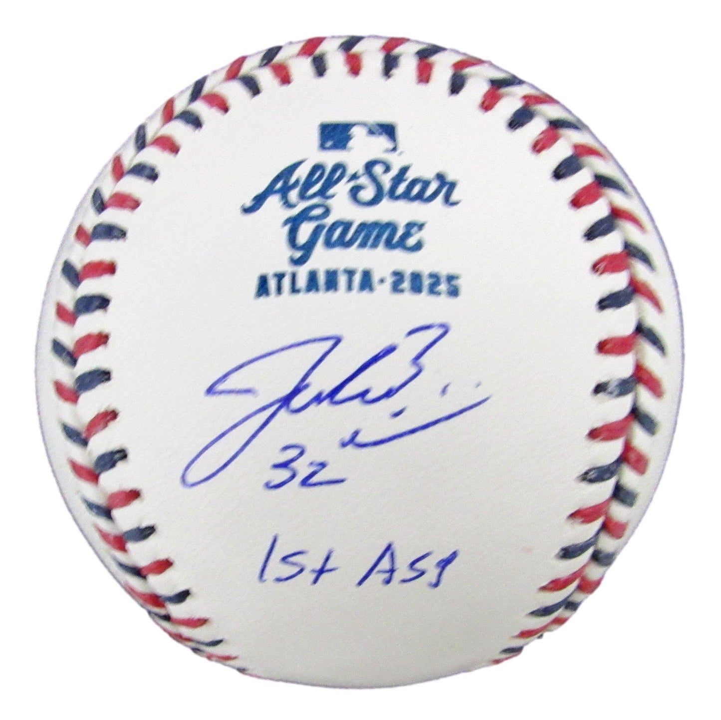 Jacob Misiorowski Signed/Insc 2025 All-Star Game Baseball Brewers PROVA  200922