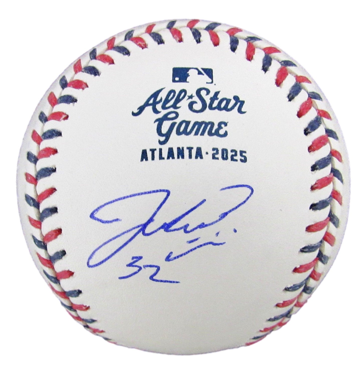 Jacob Misiorowski Signed/Auto 2025 All-Star Game Baseball Brewers PROVA  200923