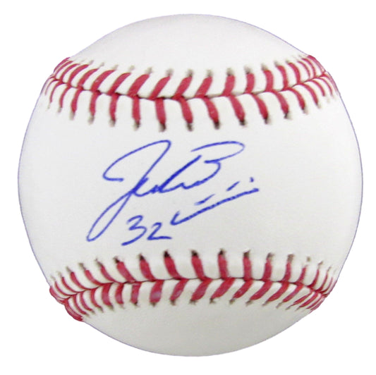 Jacob Misiorowski Signed/Auto OML Baseball Milwaukee Brewers PROVA  200924