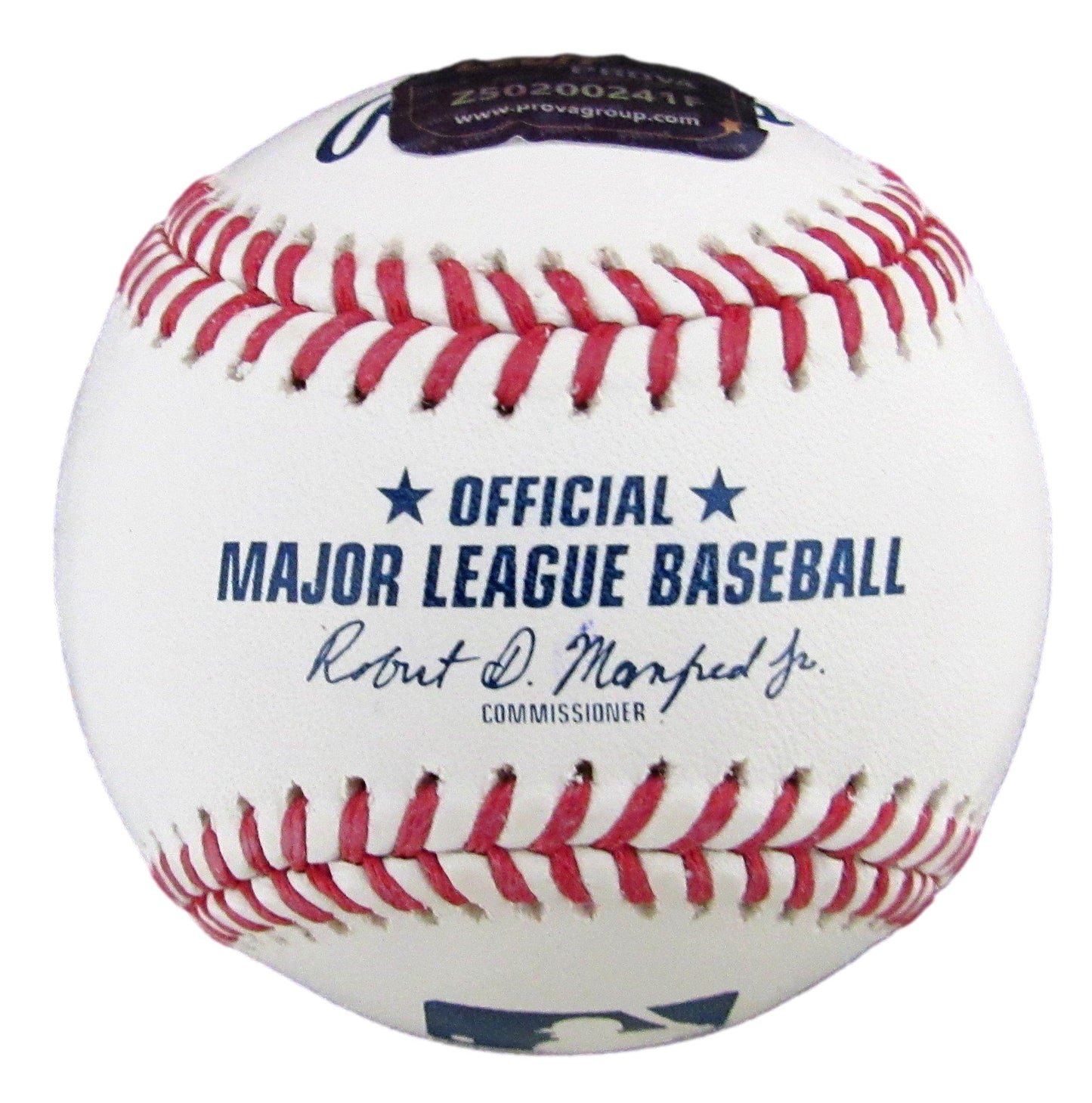 Jacob Misiorowski Signed/Auto OML Baseball Milwaukee Brewers PROVA  200924