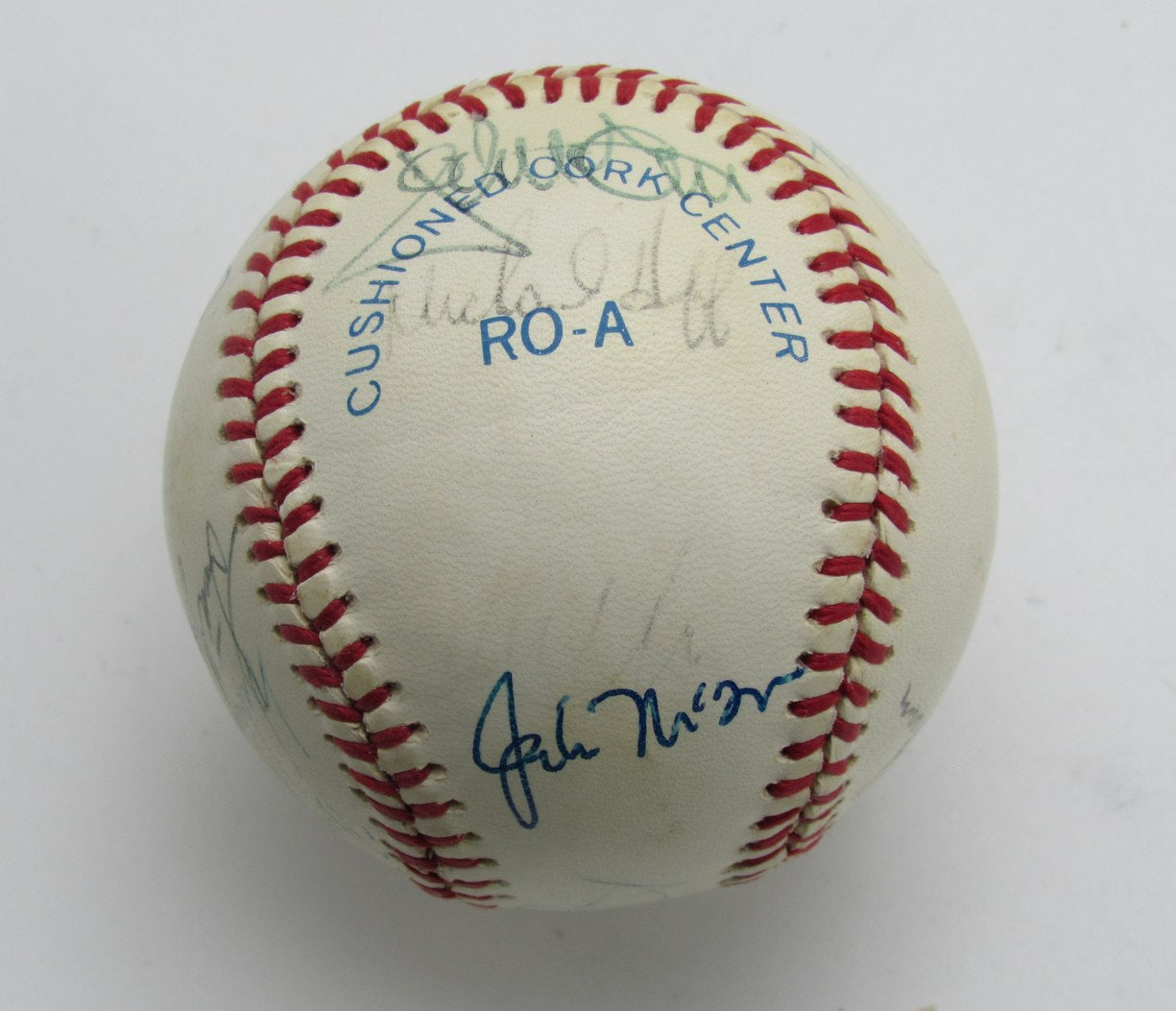 1992 Chicago White Sox Team Multi-Signed/Autographed (22) OAL Baseball 196355