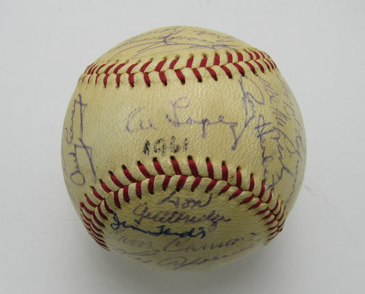 1961 White Sox Team Multi-Signed/Autographed (30) OAL Baseball Lopez Fox 196358