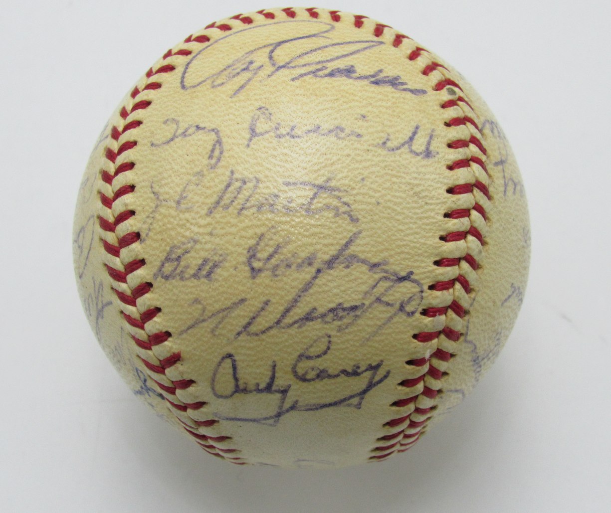1961 White Sox Team Multi-Signed/Autographed (30) OAL Baseball Lopez Fox 196358