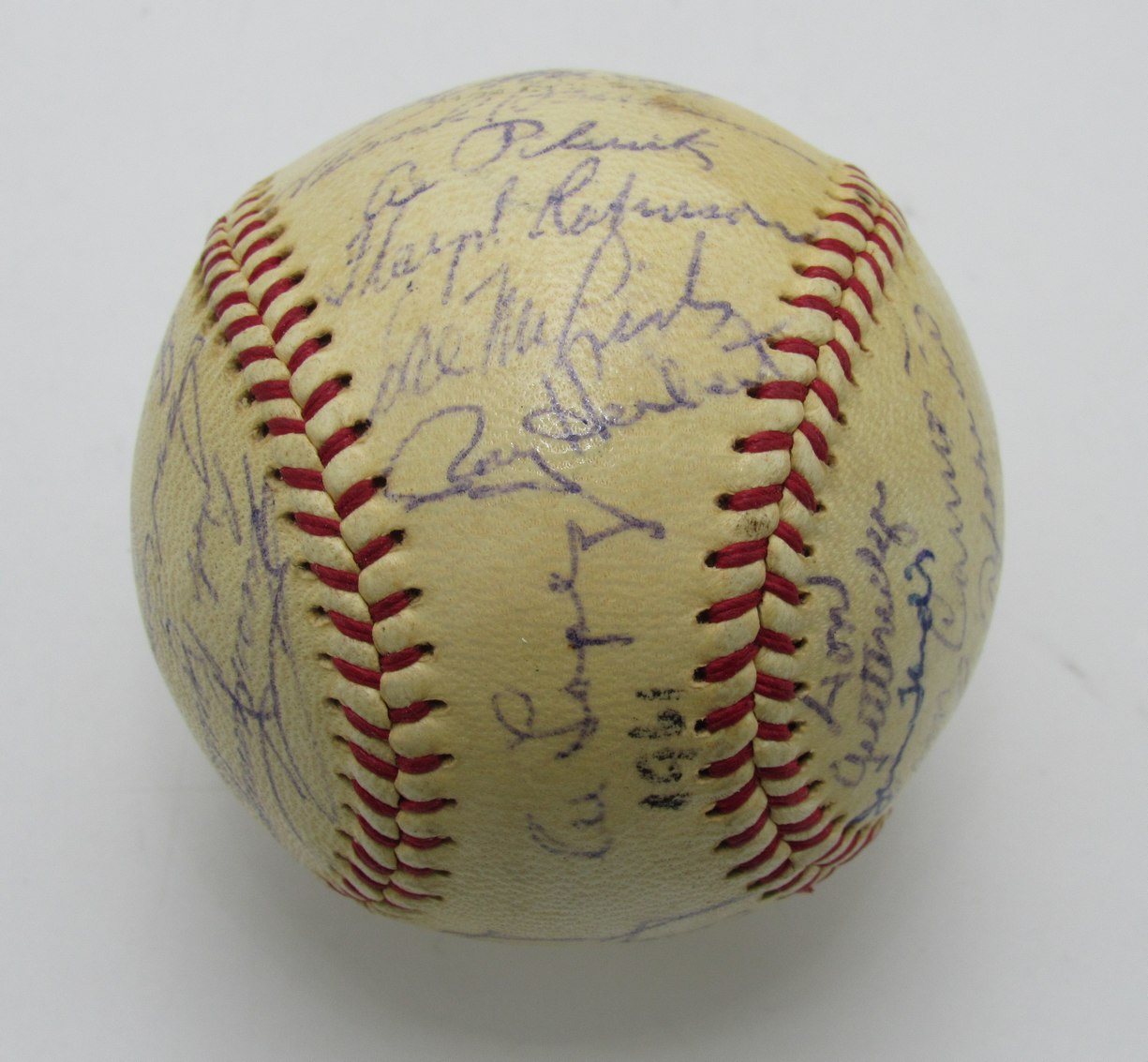 1961 White Sox Team Multi-Signed/Autographed (30) OAL Baseball Lopez Fox 196358