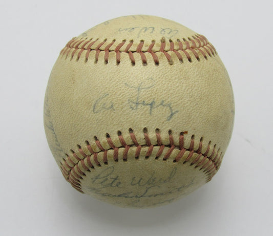 1963 Chicago White Sox Team Multi-Signed/Autographed (24) Baseball 196359