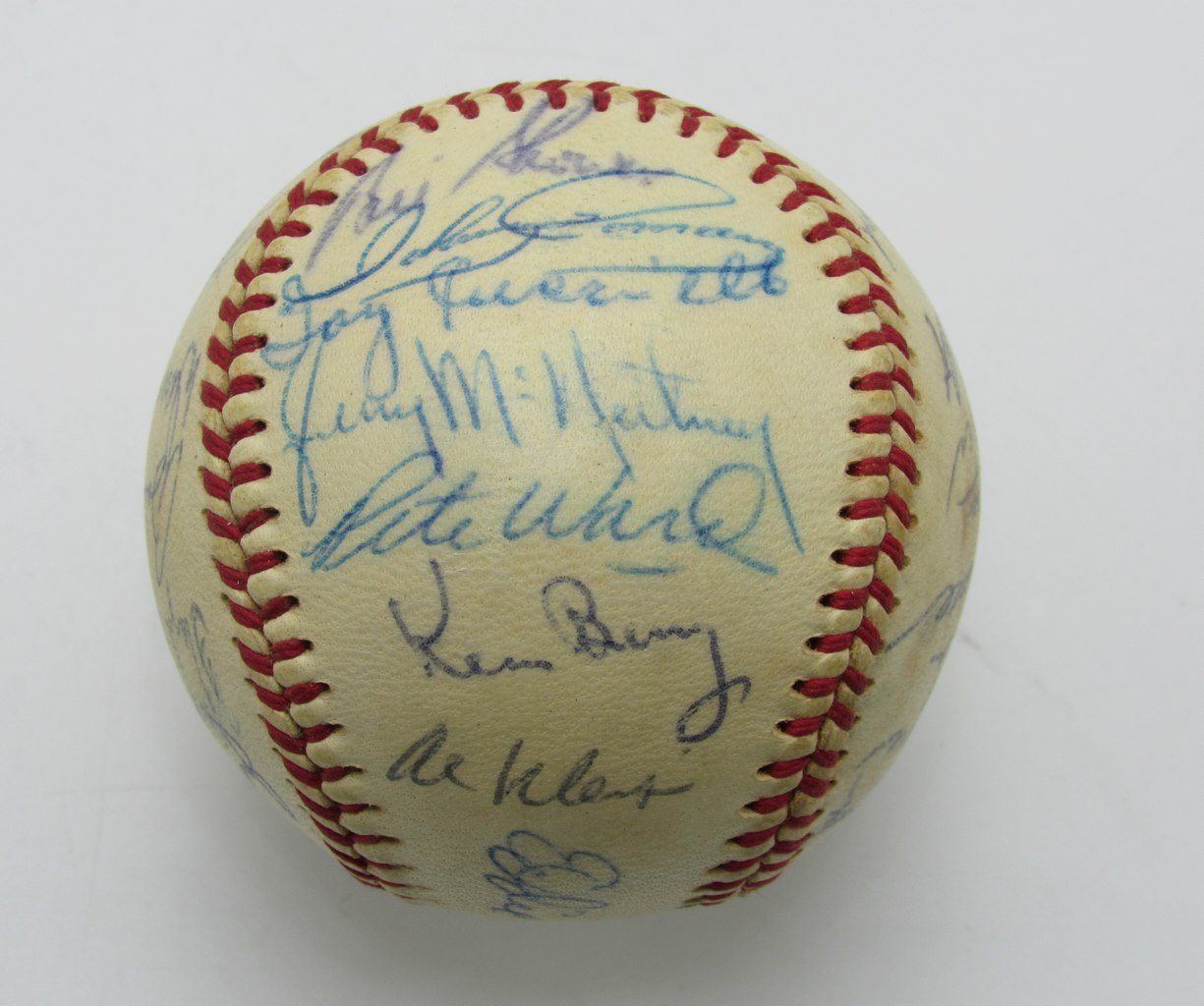 1966 Chicago White Sox Team Multi-Signed/Autographed (31) OAL Baseball 196360