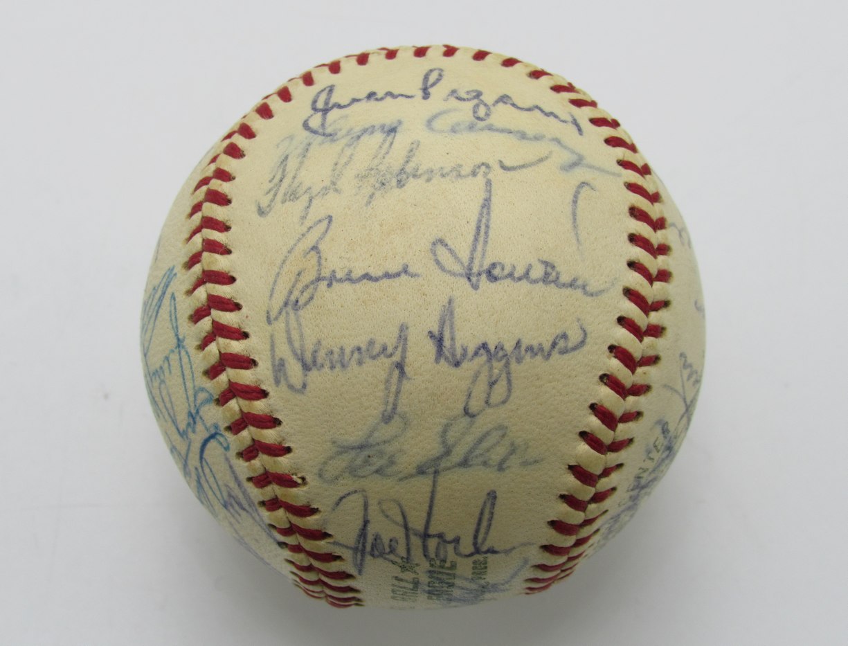 1966 Chicago White Sox Team Multi-Signed/Autographed (31) OAL Baseball 196360