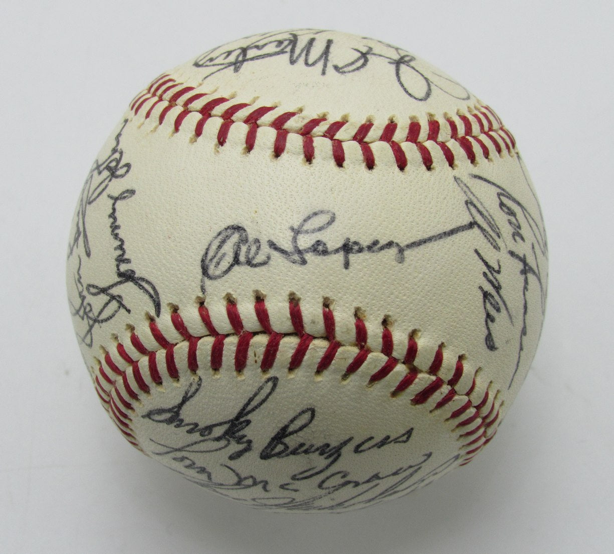 1965 White Sox Team Multi-Signed/Autograph (24) OAL Baseball Wilhelm HOF 196361