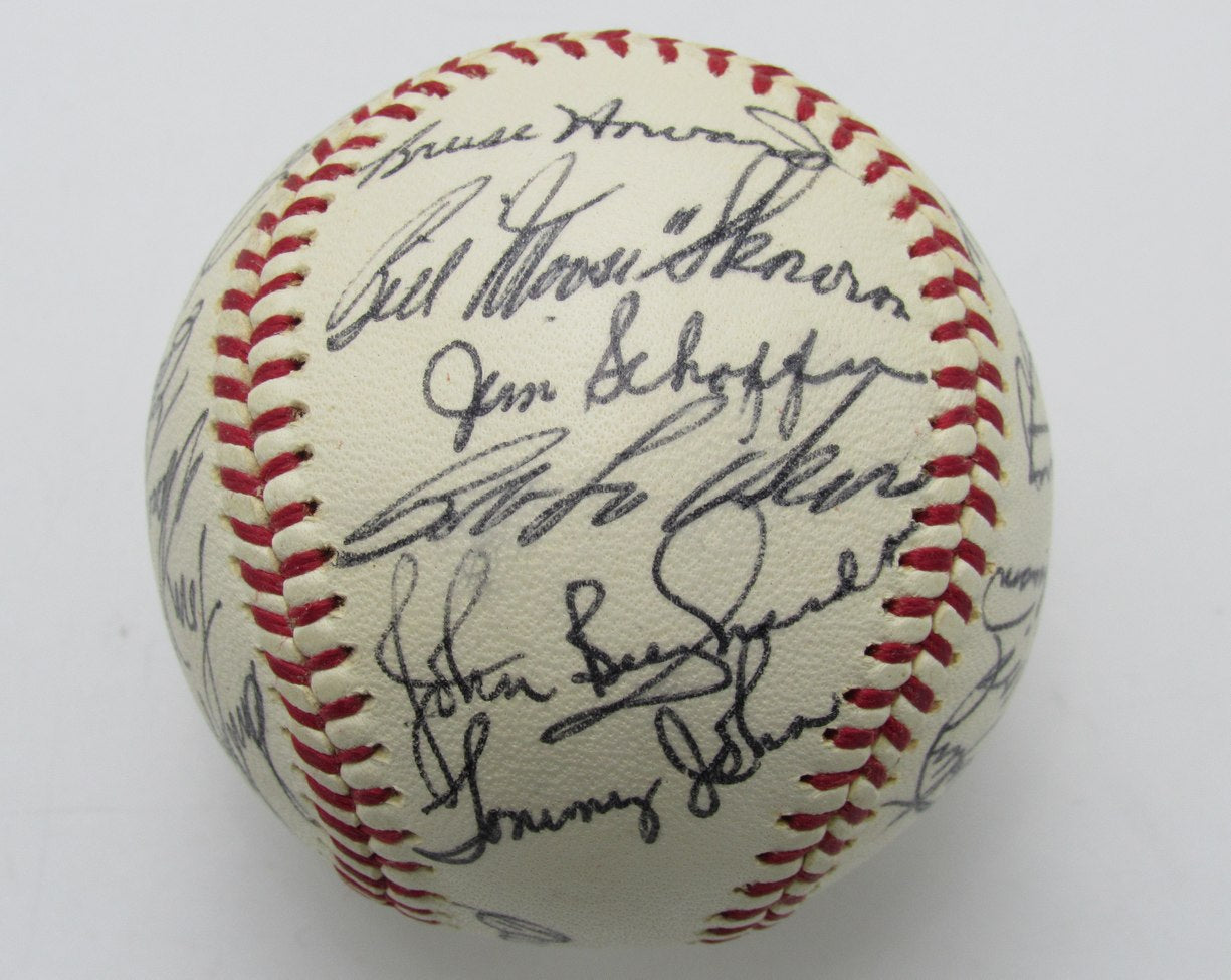 1965 White Sox Team Multi-Signed/Autograph (24) OAL Baseball Wilhelm HOF 196361