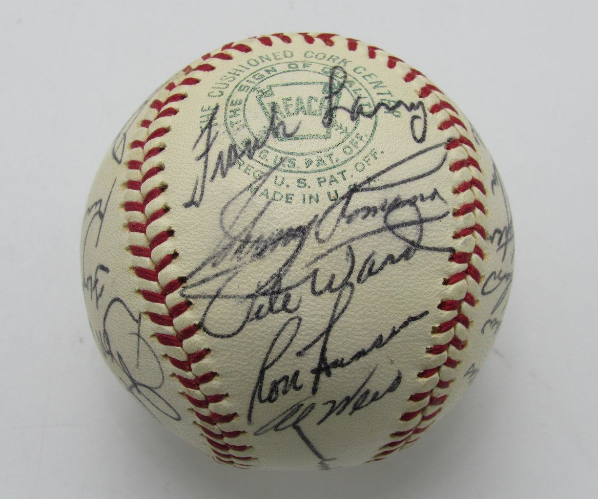 1965 White Sox Team Multi-Signed/Autograph (24) OAL Baseball Wilhelm HOF 196361