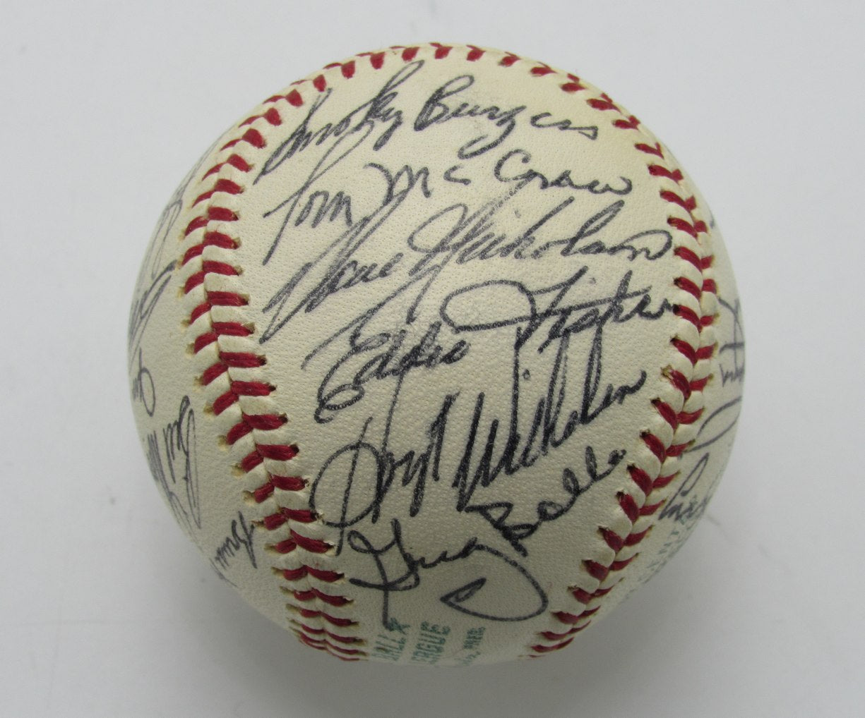 1965 White Sox Team Multi-Signed/Autograph (24) OAL Baseball Wilhelm HOF 196361