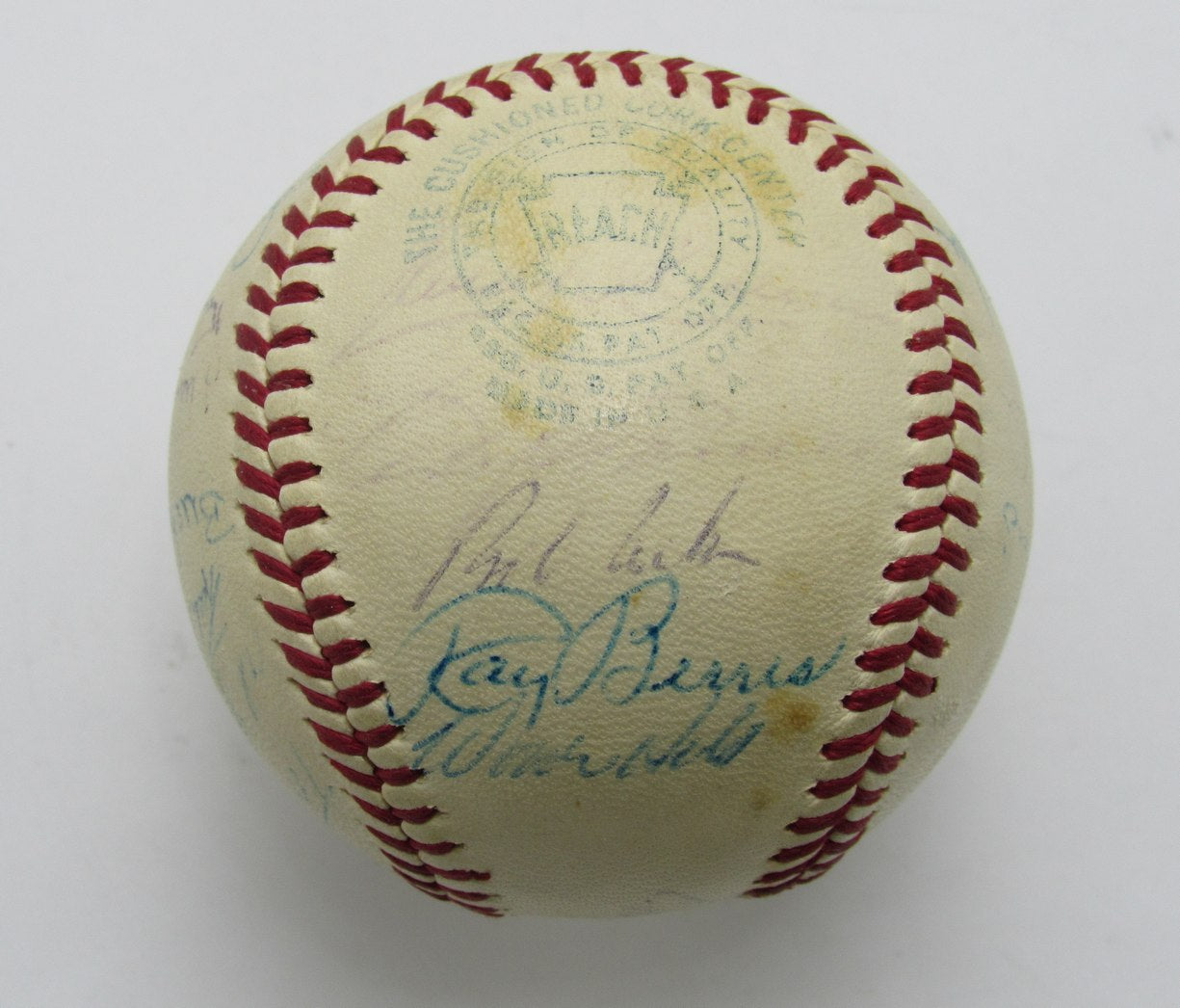 1969 Chicago White Sox Team Multi-Signed/Autographed (18) OAL Baseball 196363