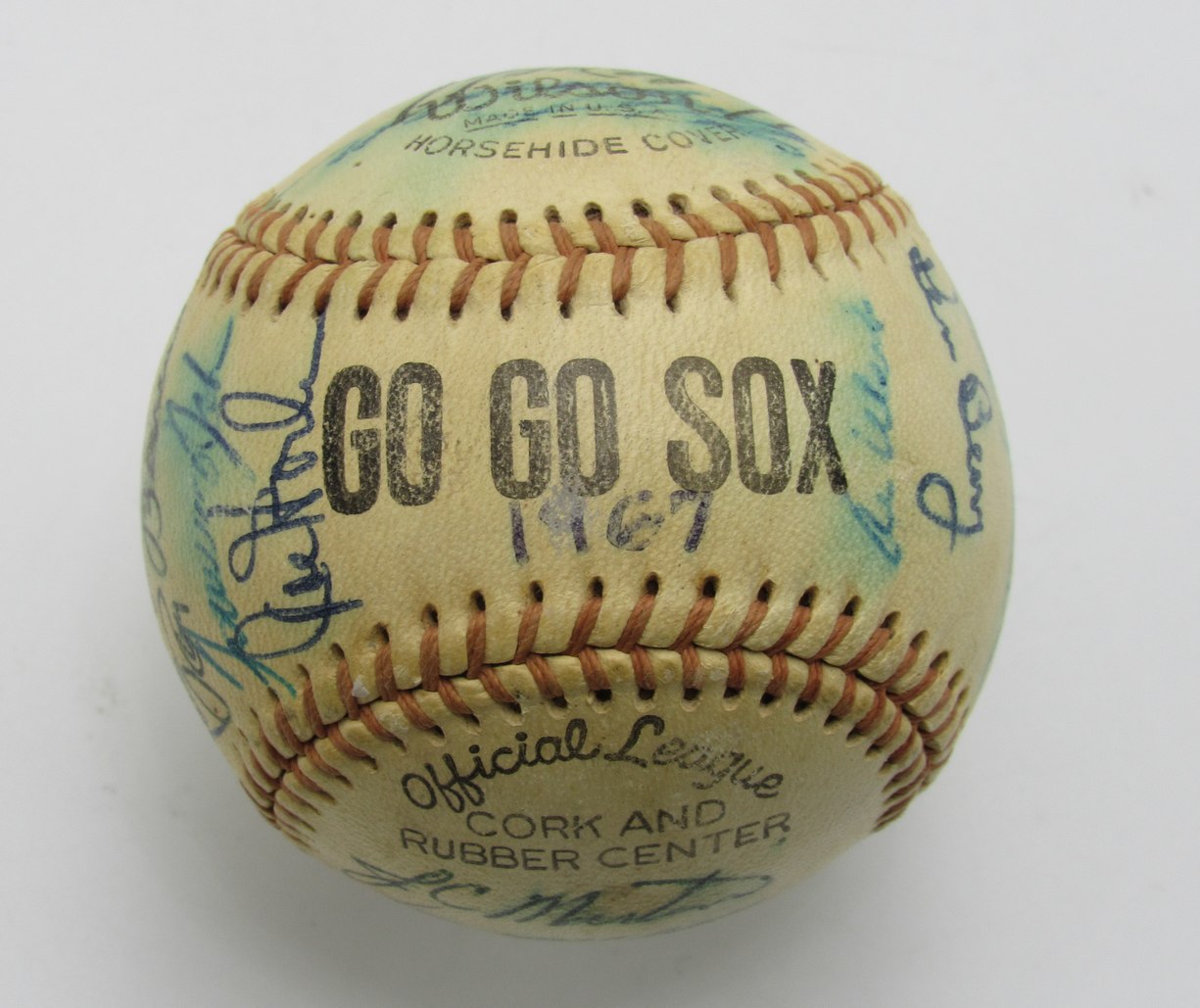 1966 White Sox Team Multi-Signed/Autographed (24) Baseball Wilhelm HOF 196364