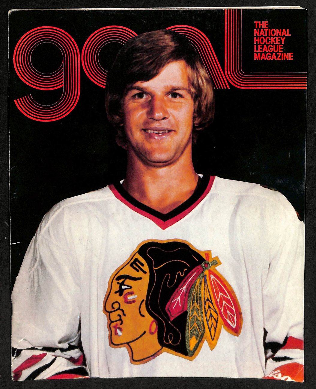 October 19, 1976 Barons vs. Blackhawks NHL Hockey Game Program 200219