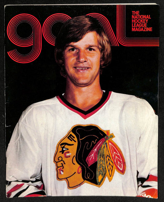 October 19, 1976 Barons vs. Blackhawks NHL Hockey Game Program 200219