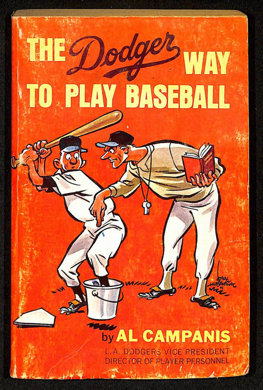 1954 Book "The Dodgers Way to Play Baseball" by Al Campanis 200620