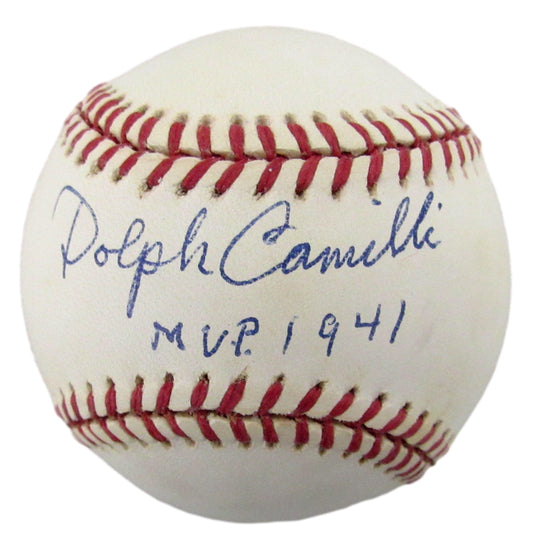 Dolph Camilli Signed/Inscribed ONL Baseball Brooklyn Dodgers PSA/DNA 200930