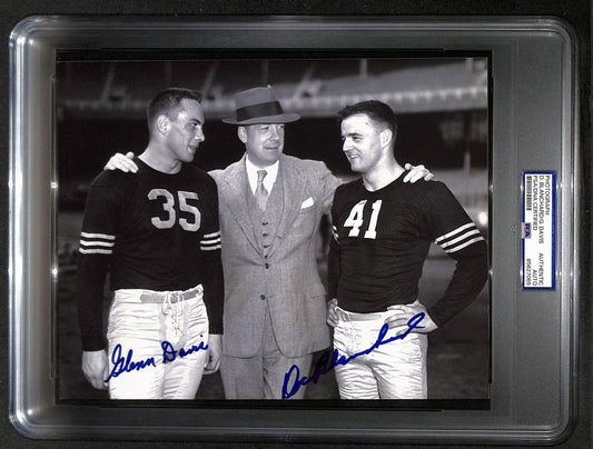 Glenn Davis/Doc Blanchard Signed 8x10 Photo Army Heisman PSA/DNA 200229