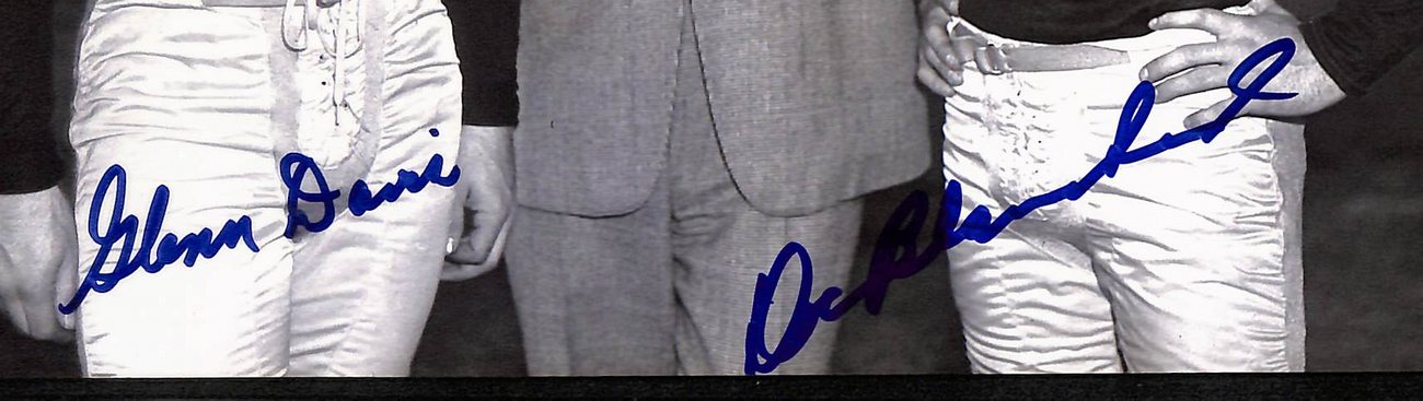 Glenn Davis/Doc Blanchard Signed 8x10 Photo Army Heisman PSA/DNA 200229