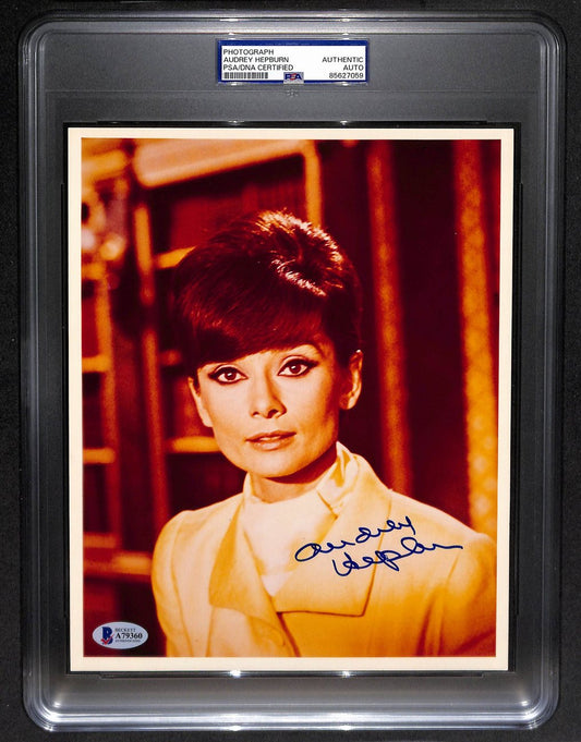Audrey Hepburn Signed/Autographed 8x10 Photo PSA/DNA/Beckett 200223