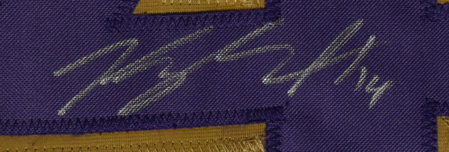Kyle Hamilton Autographed White Football Jersey Baltimore Ravens Beckett 200747