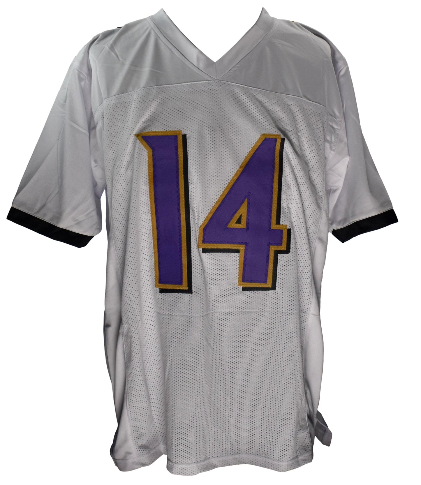 Kyle Hamilton Autographed White Football Jersey Baltimore Ravens Beckett 200747