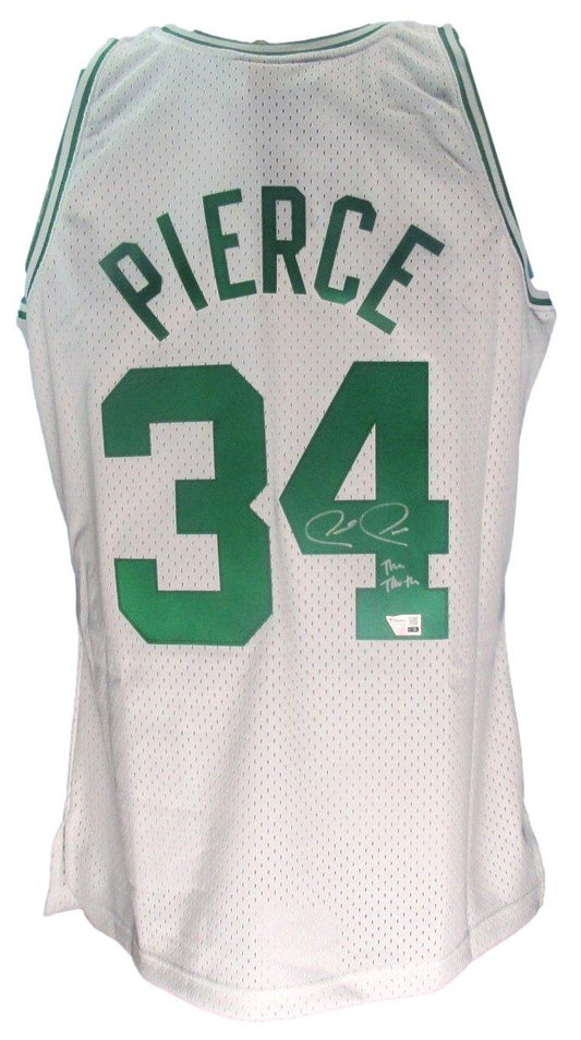 Paul "The Truth" Pierce Signed Mitchell & Ness Swingman Jersey Fanatics 201040