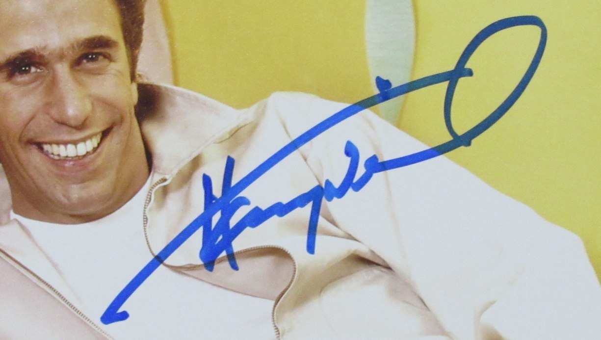 Happy Days Cast Signed (4) 11x14 Photo Howard/Winkler/Most/Williams BAS 201042