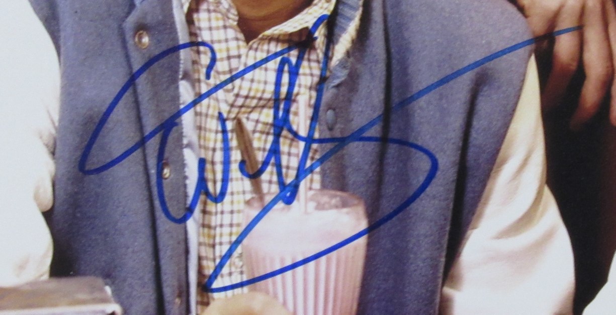 Happy Days Cast Signed (4) 11x14 Photo Howard/Winkler/Most/Williams BAS 201042