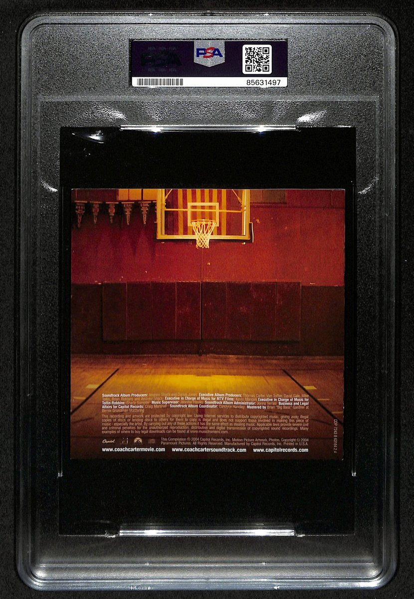 Samuel L. Jackson Actor Signed/Autographed CD Cover Coach Carter PSA/DNA 201458