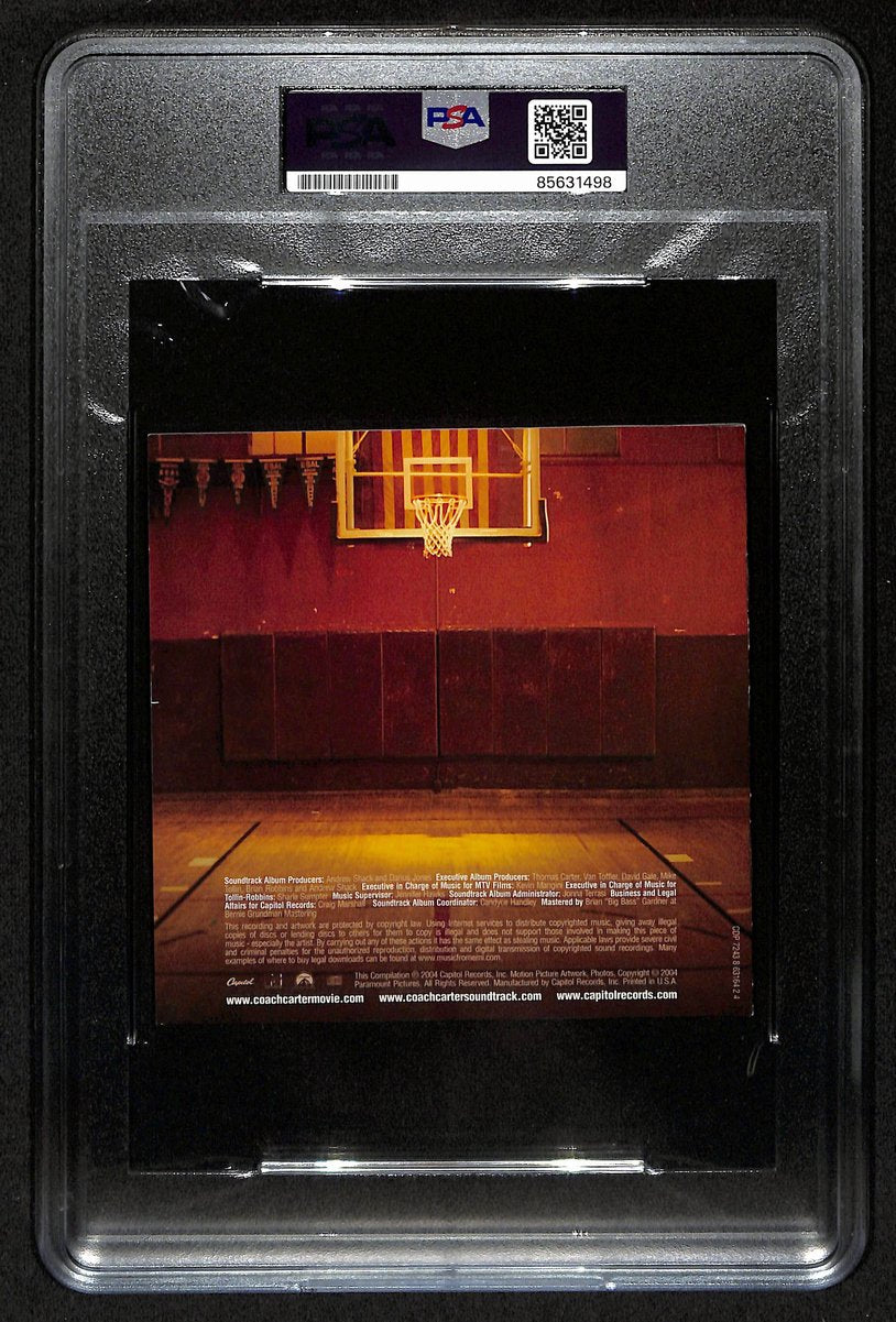 Samuel L. Jackson Actor Signed/Autographed CD Cover Coach Carter PSA/DNA 201459