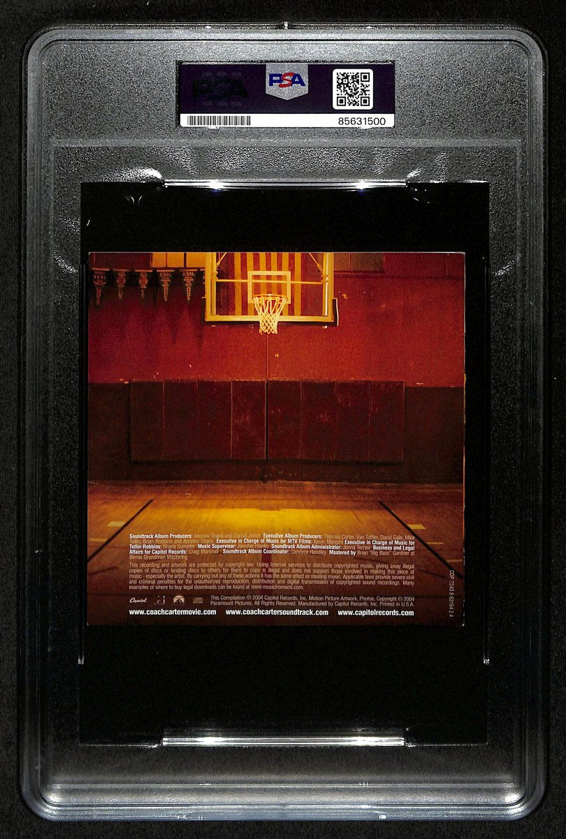 Samuel L. Jackson Actor Signed/Autographed CD Cover Coach Carter PSA/DNA 201461