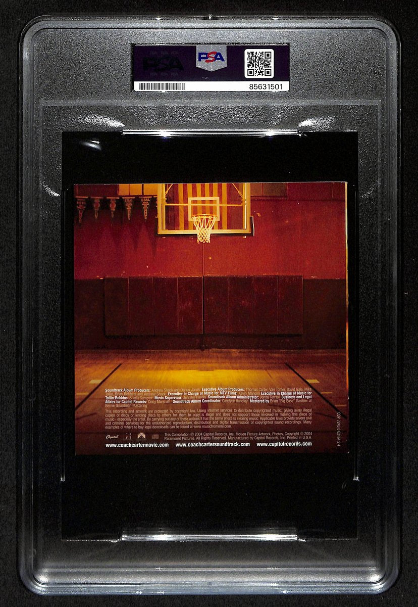 Samuel L. Jackson Actor Signed/Autographed CD Cover Coach Carter PSA/DNA 201462