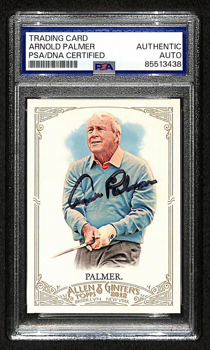 Arnold Palmer Signed/Autograph 2012 Topps Allen & Ginter #105 PSA/DNA JSA 201493