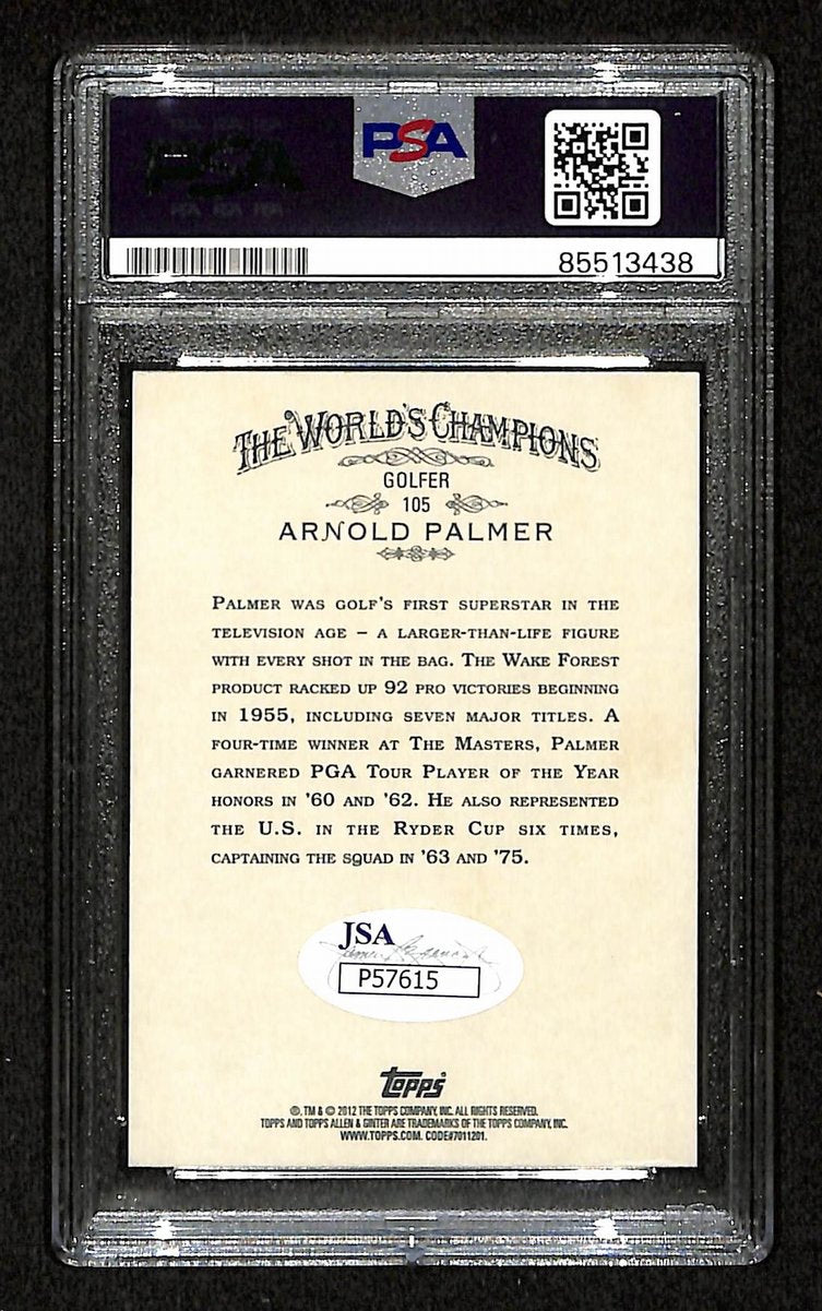 Arnold Palmer Signed/Autograph 2012 Topps Allen & Ginter #105 PSA/DNA JSA 201493
